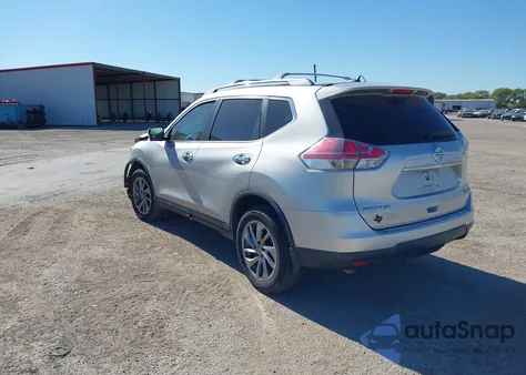 2015 Nissan Rogue Sl из США, поврежденный, VIN 5N1AT2MV6FC850991